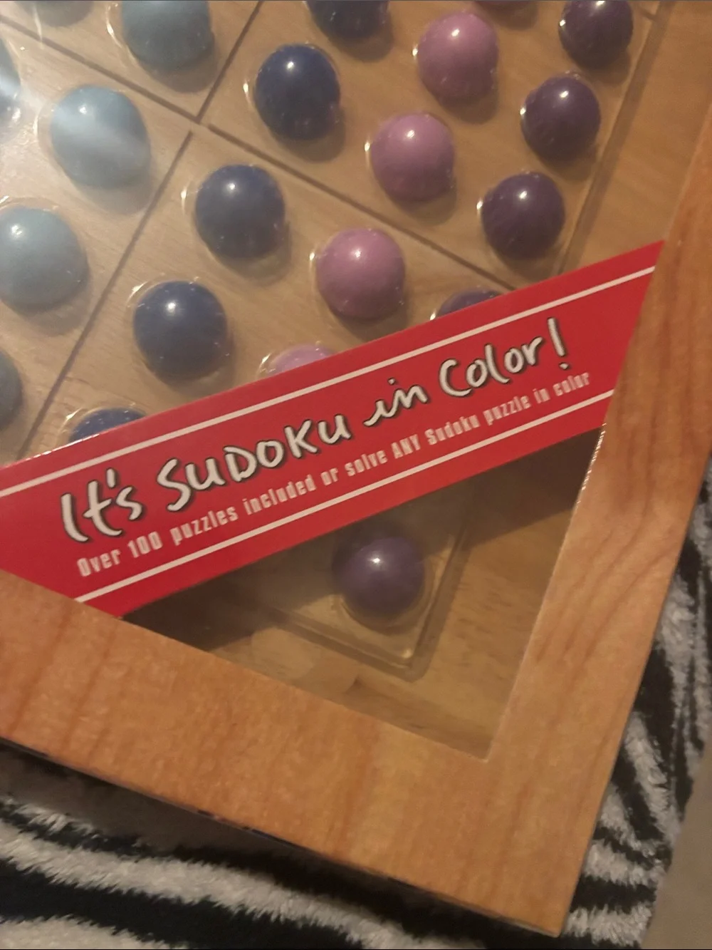 Color Sudoku Game - Multicolor Wooden Puzzle